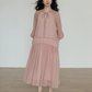 Feminine Tiered Long Dress VAS0197