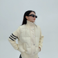 Down Vest Knit Sleeve Jacket YLS0995