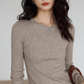 Round Neck Tight Long Sleeve Top VAS0138