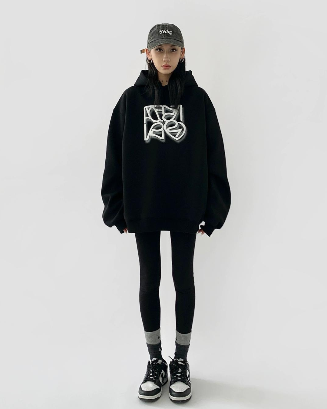 Logo Big Silhouette Hoodie ACS0057