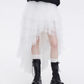 Buckled Irregular Tulle Skirt SHN0006