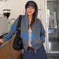 Star Print Zip Up Hoodie CYE0051