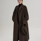 Stand Collar Wool Coat SRS0370