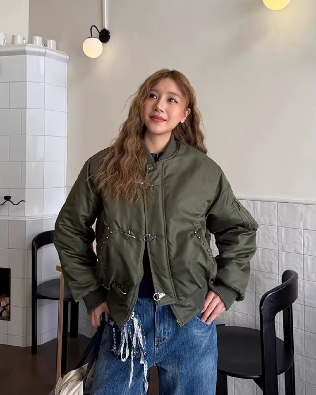Hook Bomber Jacket CYE0101