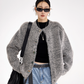 Round Neck Knit Cardigan ICM0101