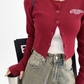 Slim Fit Knit Cardigan YLS0058