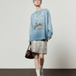 Pearl Light Leopard Long-Sleeve Top/Leopard Skirt LLA0609