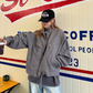 Vintage Washed Zipper Jacket CYE0056
