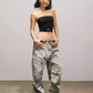 Camouflage Strap Pocket Cargo Pants SMD0002