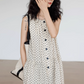 Polka Dot Tiered Dress VAS0036