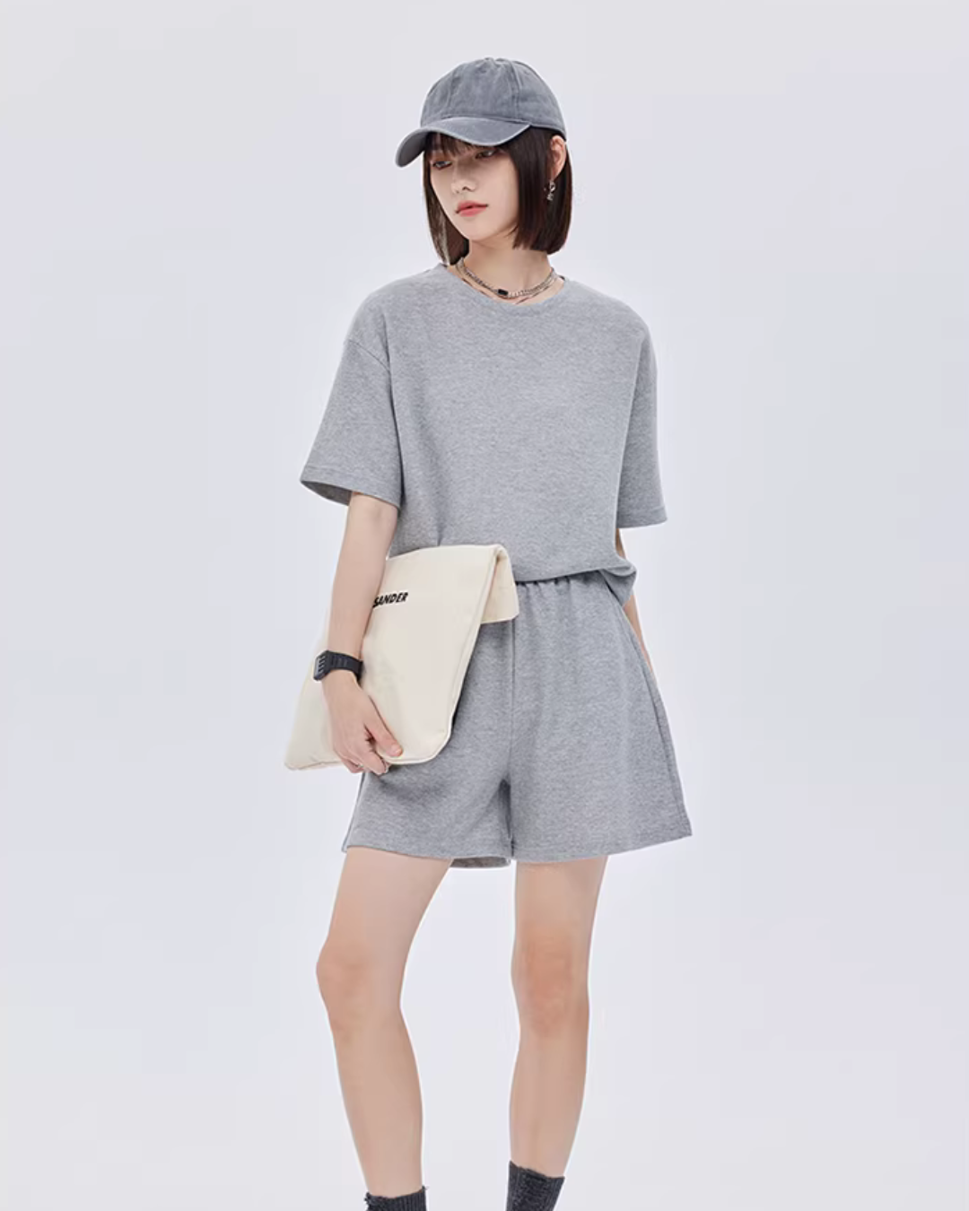Relaxed Oversized T-Shirt / Shorts SHN0031