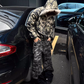 Camouflage Spliced Hoodie Jacket FLG0007
