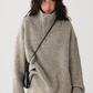Half Button Knit Tops ACS0220