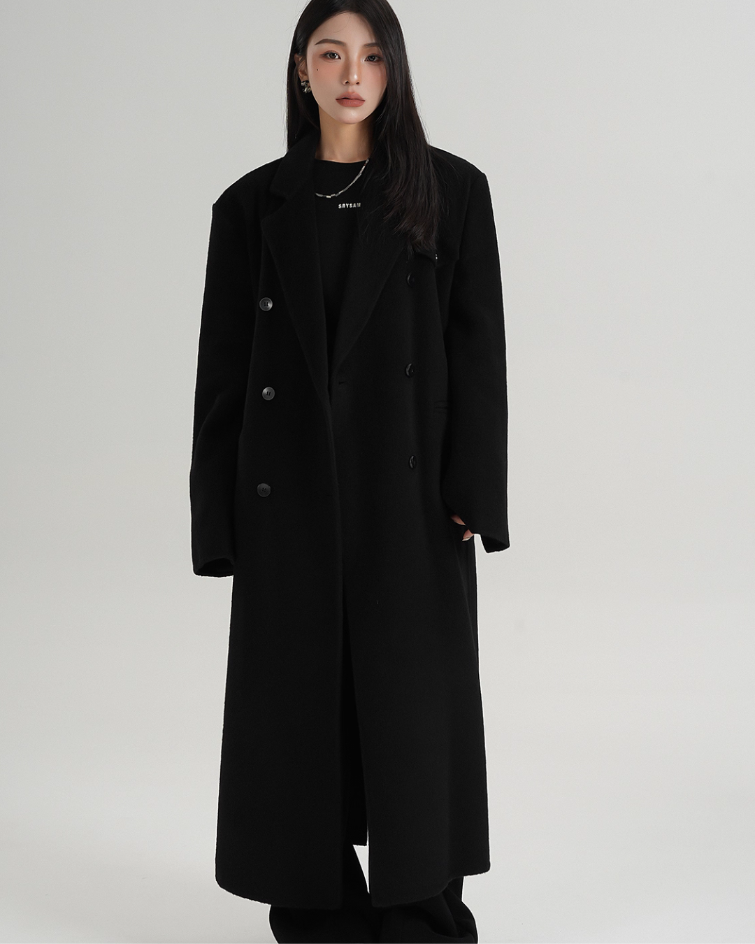 Premium Wool Long Coat SRS0378