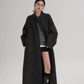 Mock Neck Long Coat SRS0407