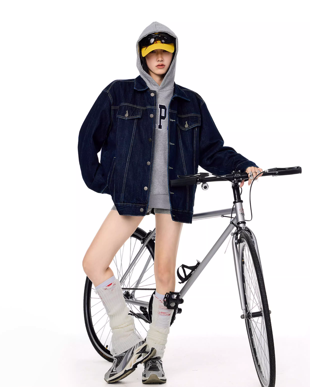 Loose Silhouette Denim Jacket ICM0091