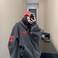 Vintage Loose Zip Hoodie YLS0928