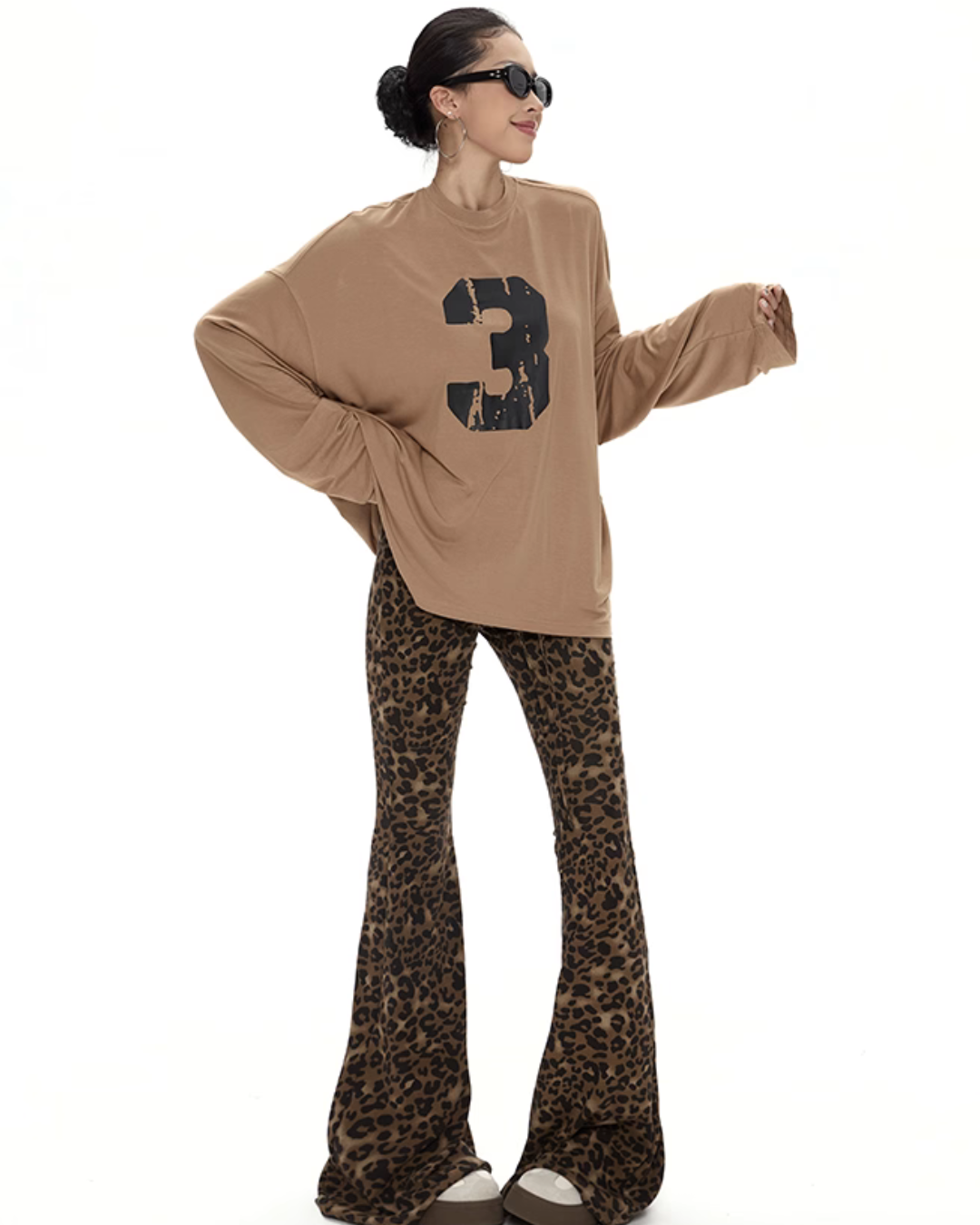 Leopard Flare Pants ZRS0088