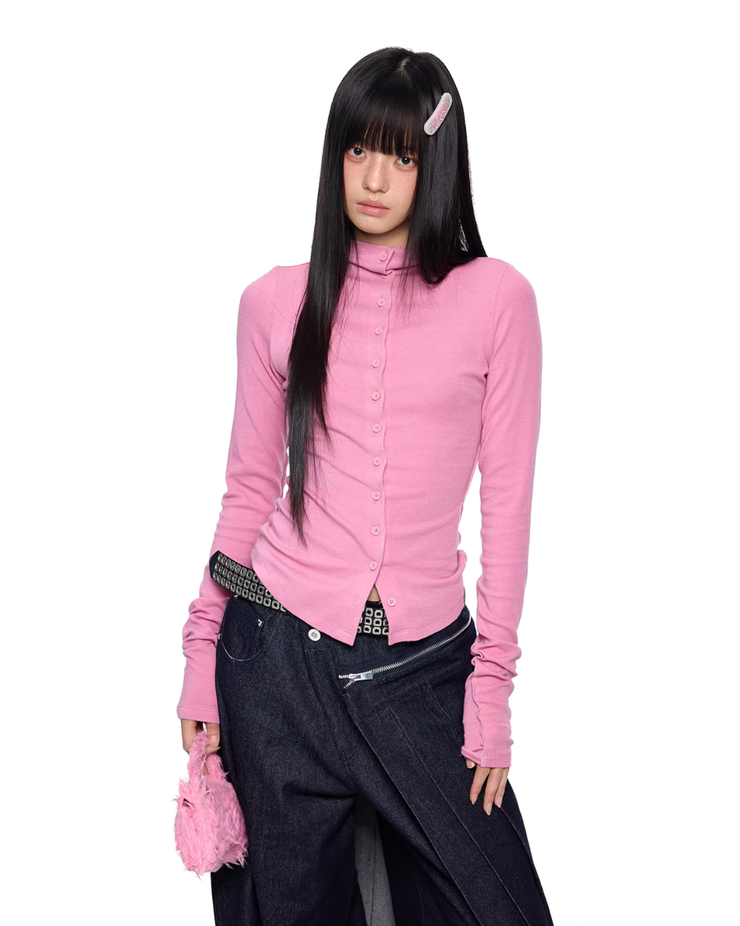 Slim-Fit Layer Top EZK0092
