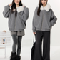 Fur Zip Jacket/Wide Pants/Half Pants ELS0017