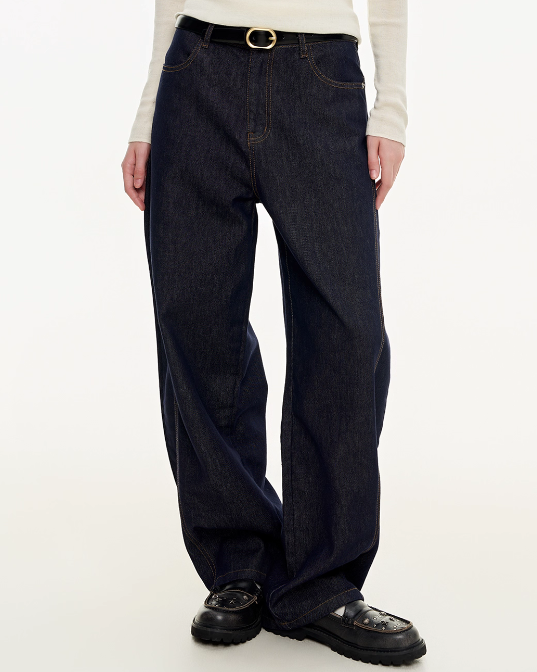 Wide Denim Pants MDB0007
