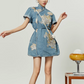 China Denim Fabric Dress LLA0003