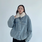 Fur Collar Denim Jacket YLS0994