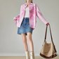 Flower Print Long-Sleeve Shirt FER0075