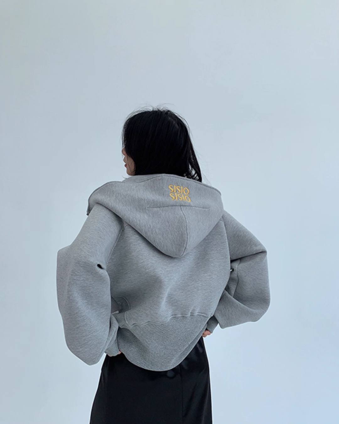 Big Hood Zip Hoodie YLS0938