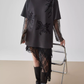 Lace Long-Sleeve Patchwork T-Shirt FER0070