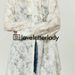 White Chinese Butterfly Shirt LLA0052