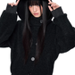 Short Wool Hooded Coat EZK0102