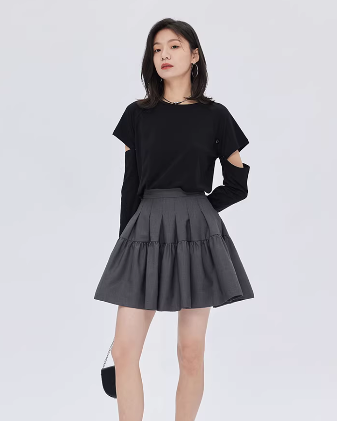 Round Neck Long Sleeve T-Shirt SHN0015