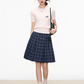 Polo Knit Top / Paid Pleated Skirt WEO0027