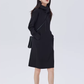 Zip-Up Long Sleeve Dress SHN0017