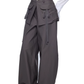 Pocket Wide-Leg Pants EZK0100