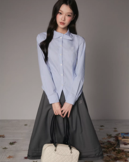 Bow Tie Fit Shirt  MST0006