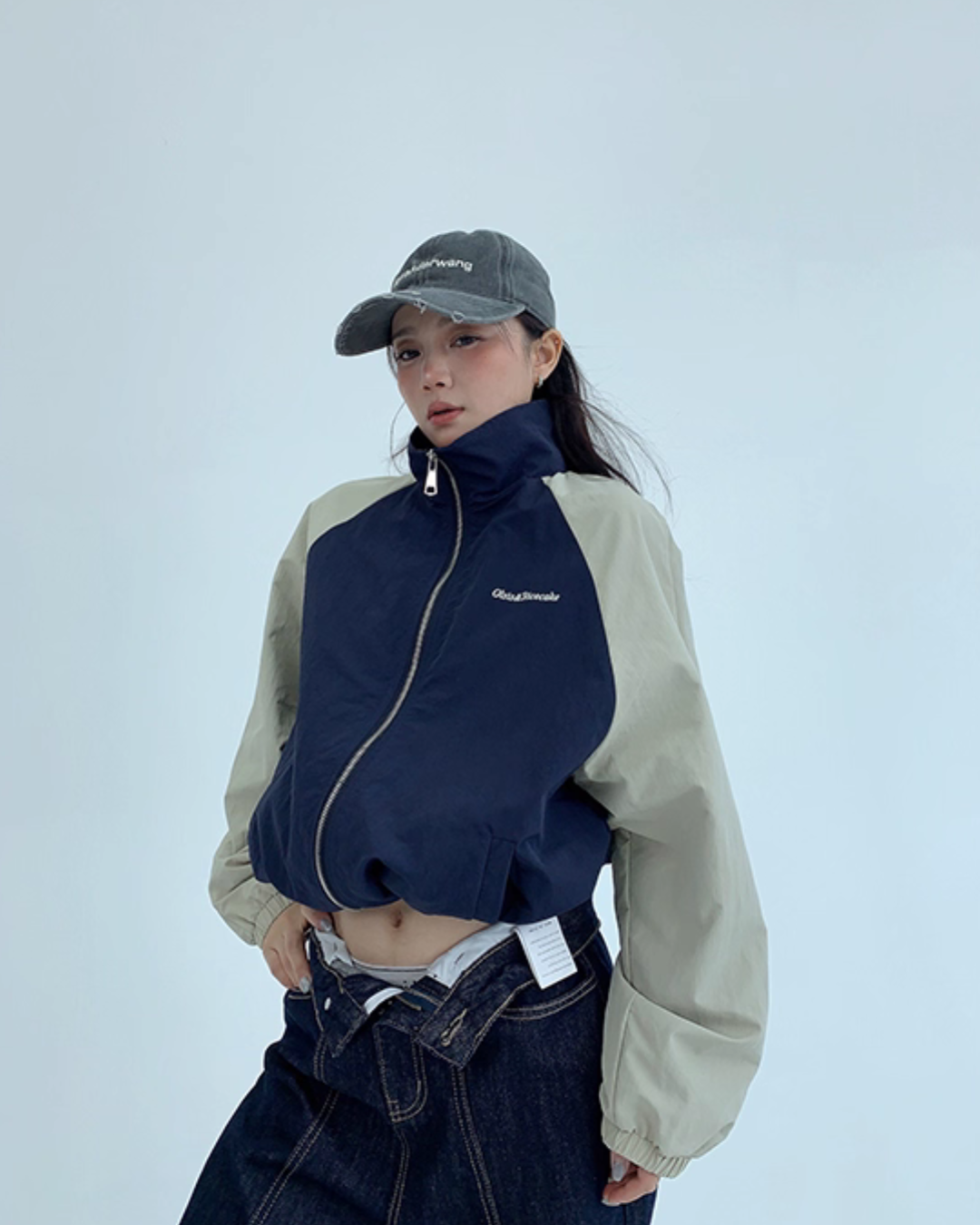Stand Neck Track Jacket  YLS0899