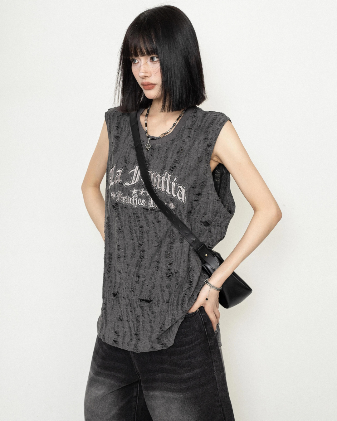 Dark Street Damage Tank Top ZRS0077