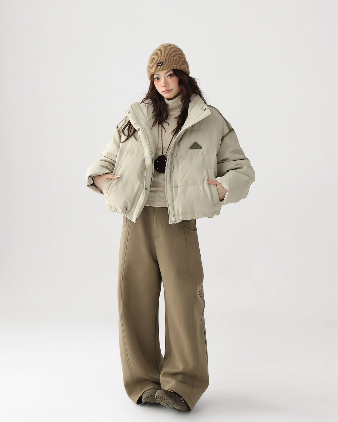 Stand Collar Compact Down Jacket ACS0294