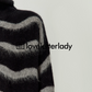 Half Zip Border Top LLA0524