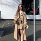 Trench Coat With Belt DEM0002
