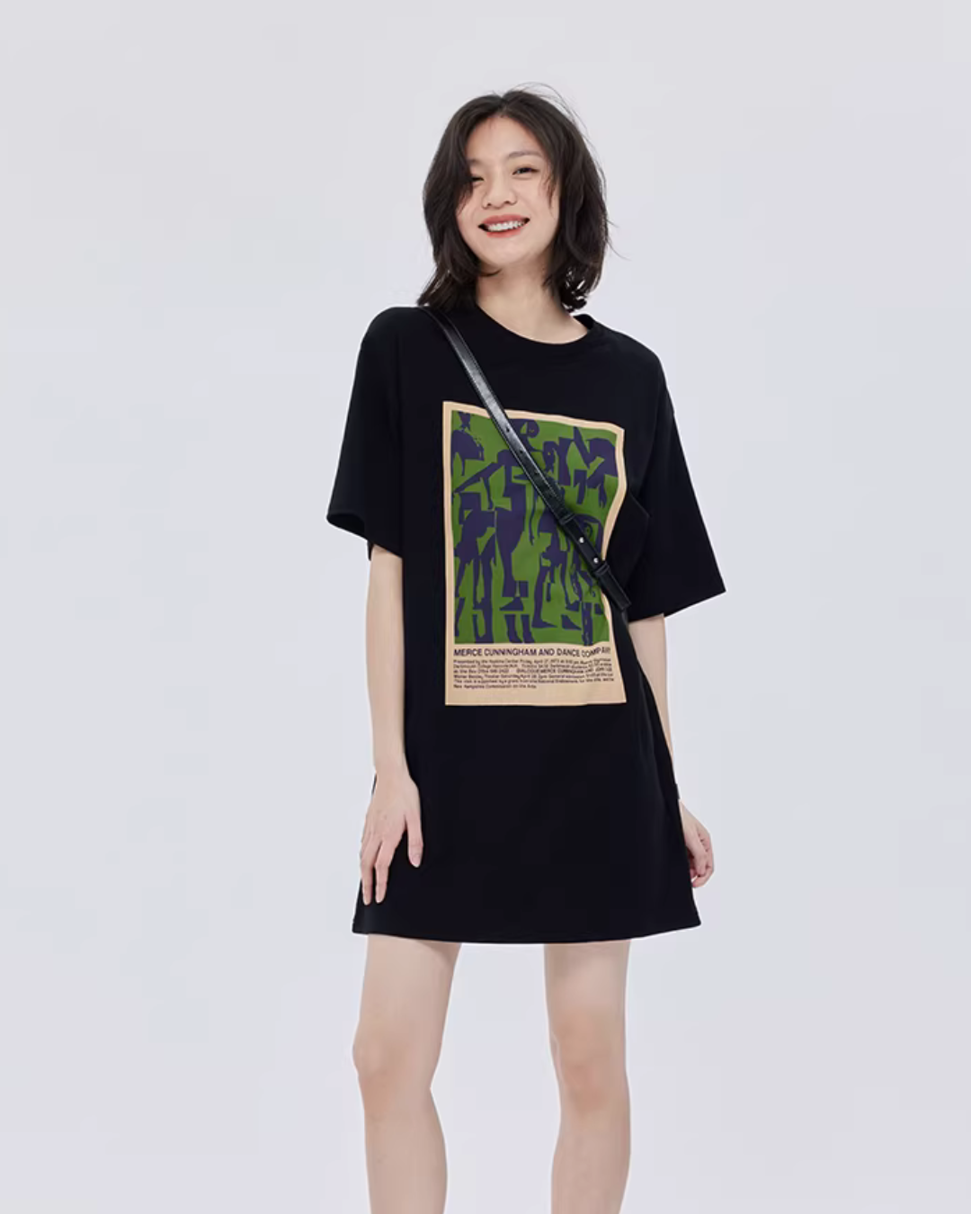 Graphic T-Shirt Dress SHN0029