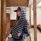 Border Zip-Up Hoodie CYE0045