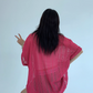 Mesh Polo Knit Top YLS0890