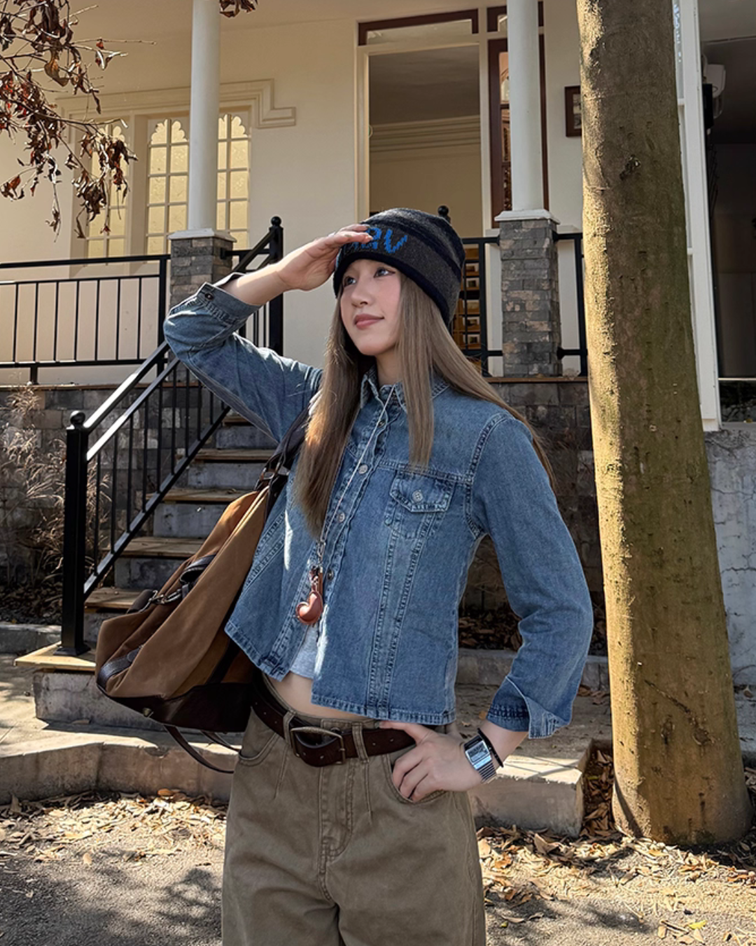 Cropped Denim Jacket CYE0047