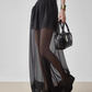 Layer Sheer High-Waist Pants FER0069