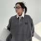 One Point Polo Sweatshirt YLS0732