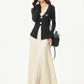 V-Neck Slim Layered Knit / Mermaid Skirt WEO0012