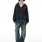 Shiny Sequin Zip Up Hoodie WLS0002